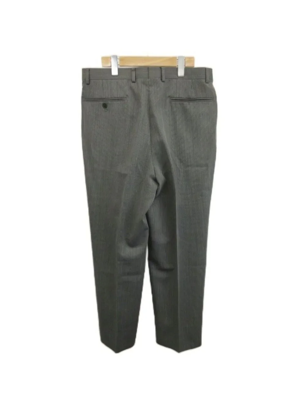 Saint Laurent Suit Set Top and Bottom Tailored Jacket Wool Single Unlined